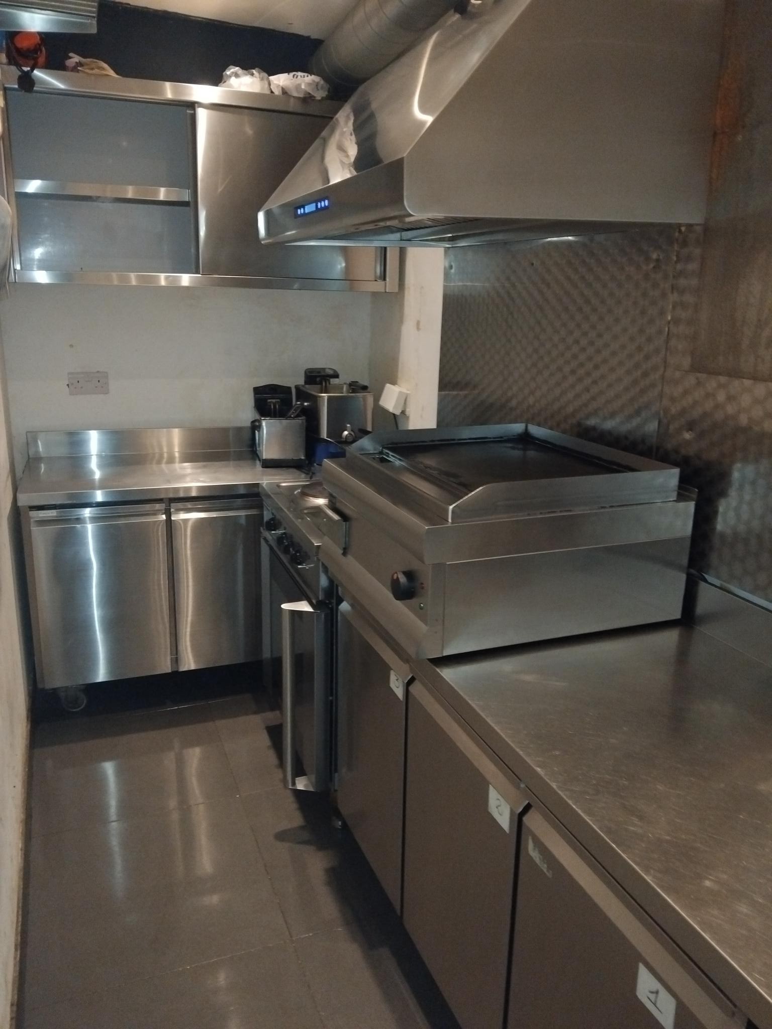 Commercial kitchen cleaning